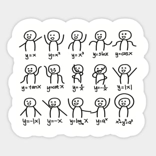 Algebra Dance Sticker